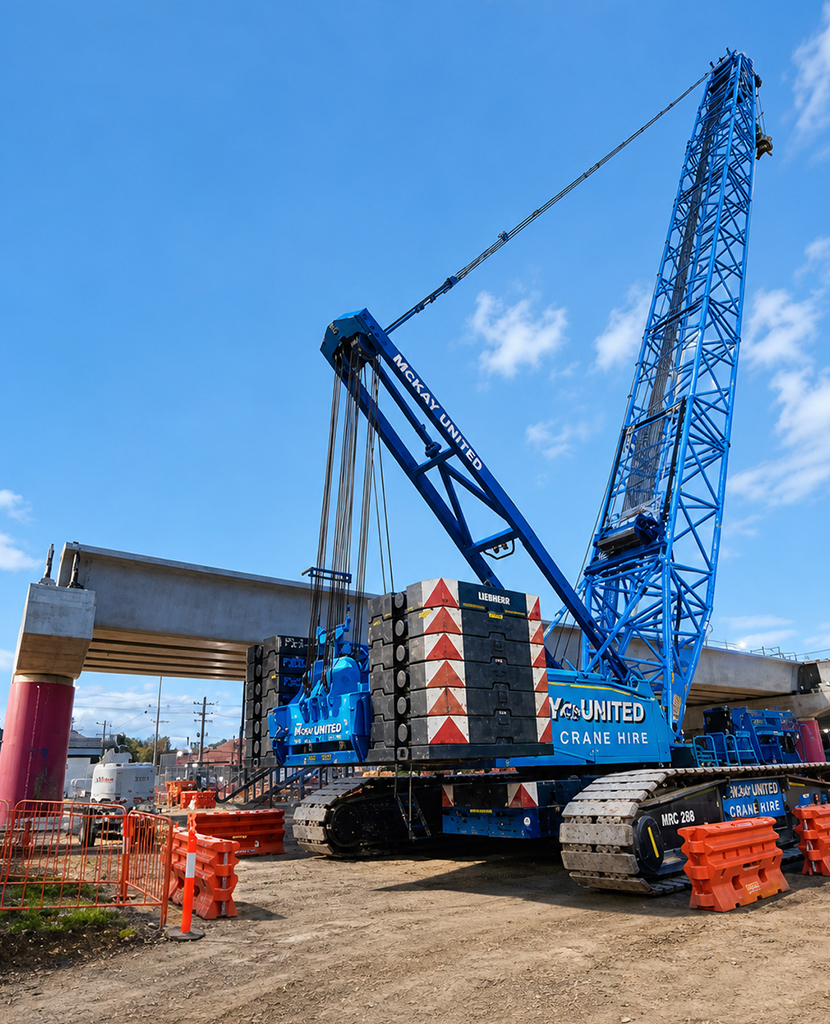 350t Demag Crawler